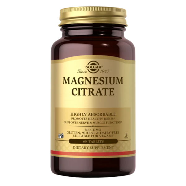 Magnesium Citrate Stress Support Tablets Solgar