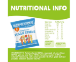 Kiddylicious Kids Veggie Cheese Snack Straws - Image 