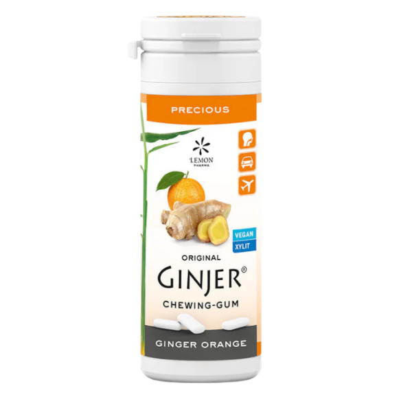 Ginjer Ginger Chewing Gum Orange