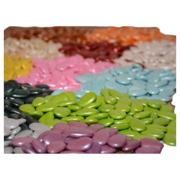 Metallic Colored Sugar Coated Almonds