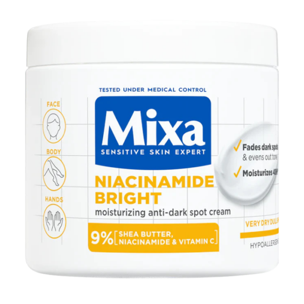 Niacinamide Bright Cream Tone Correcting and Hydrating Body Care
