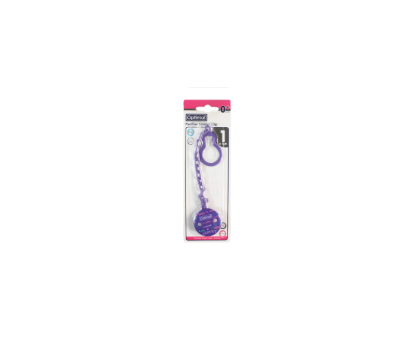 12 Pacifier Holder with Clip Optimal - Image 1