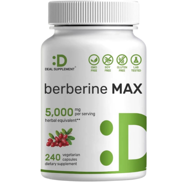 DEAL SUPPLEMENT Berberine Max Supplement With Turmeric