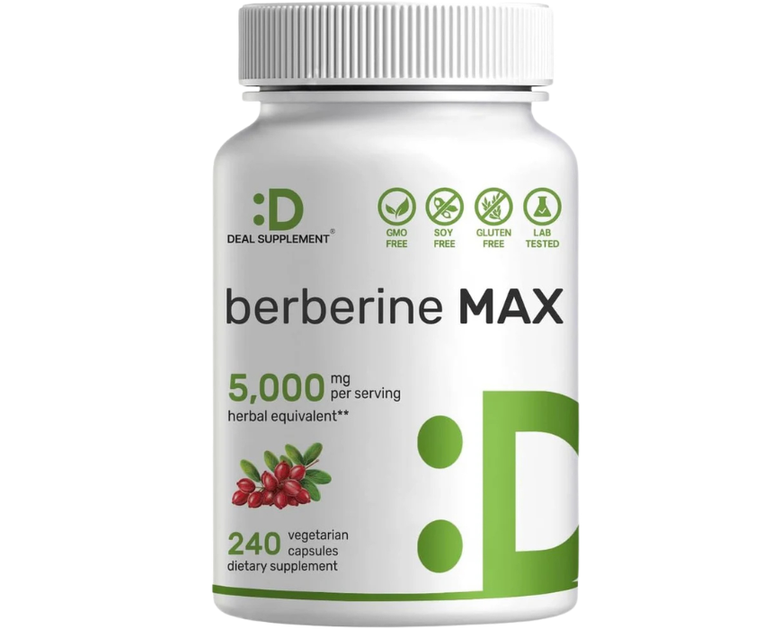 12 DEAL SUPPLEMENT Berberine Max Supplement With Turmeric - Image 1