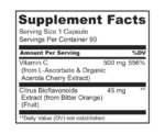 NATURELO Vitamin C Immune Support Capsules - Image 