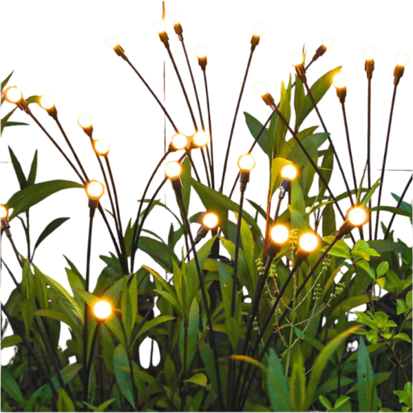 TONULAX Solar Garden Lights Outdoor Decor