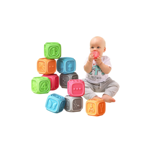 Soft Blocks Toy Set 10 Peices