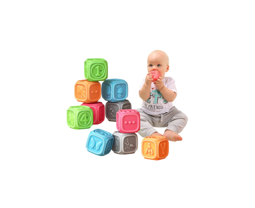 120 Soft Blocks Toy Set 10 Peices - Image 1