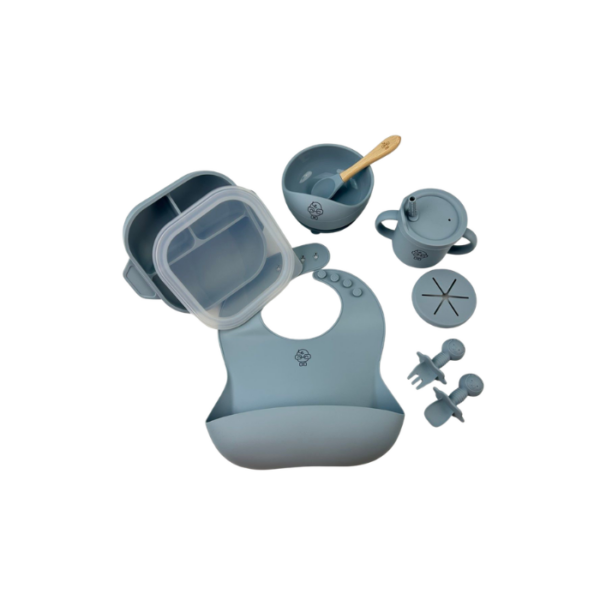 Silicone Feeding Set 9 Peices
