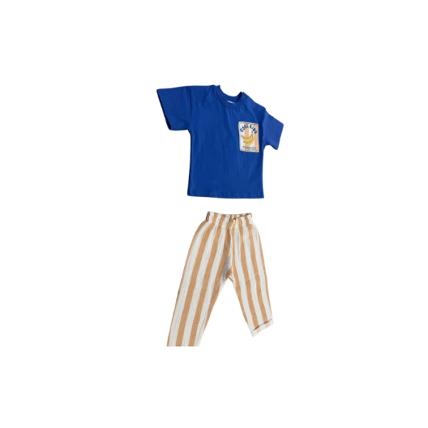 Cool Baby Muslin Pants & Tshirt Set