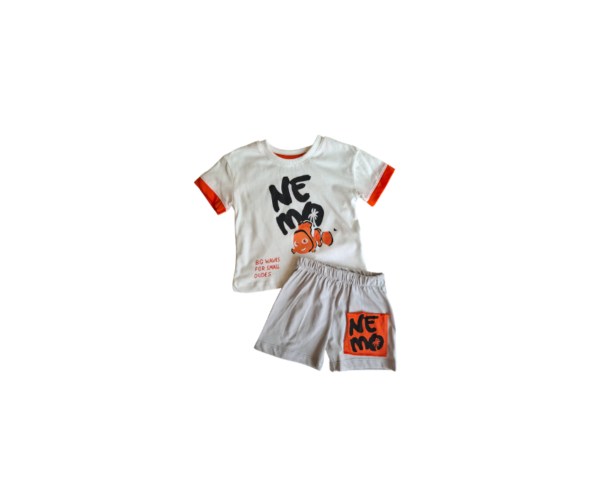 126 Nemo Shorts & Tshirt Set - Image 1