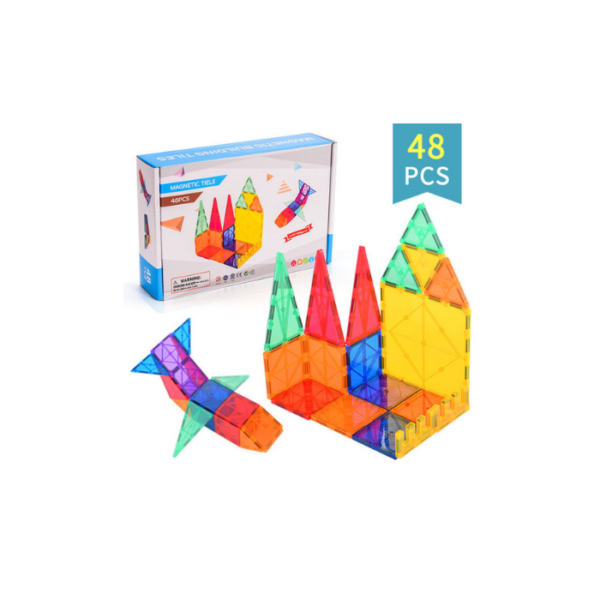 Magnetic Tiles 48 Peices