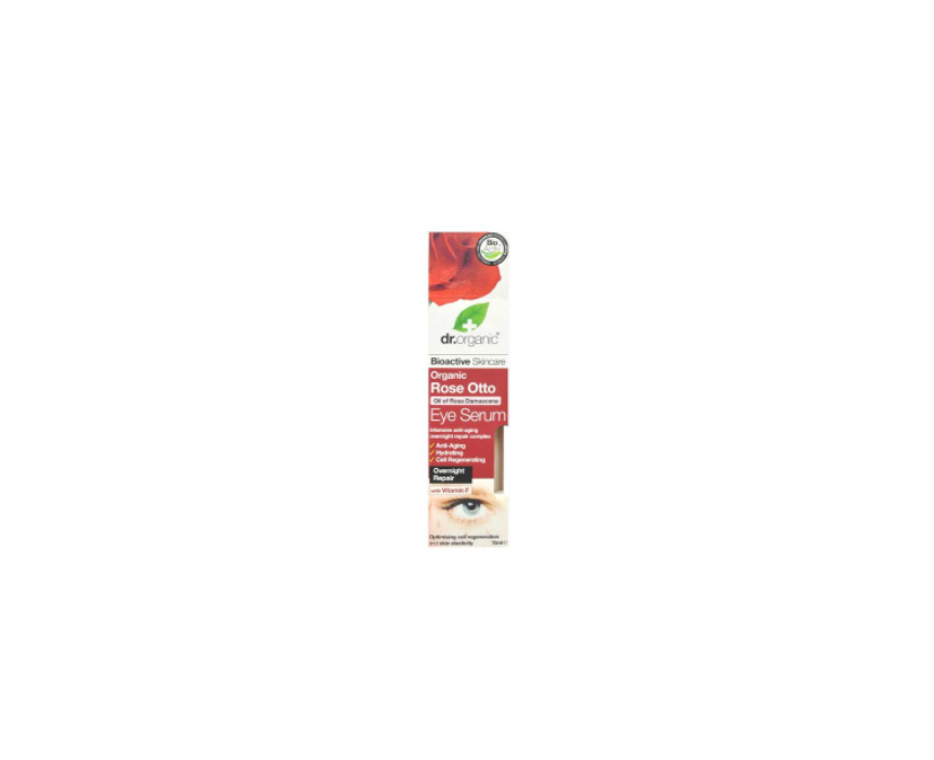 128 Eye Serum Rose Otto Dr Organic - Image 1