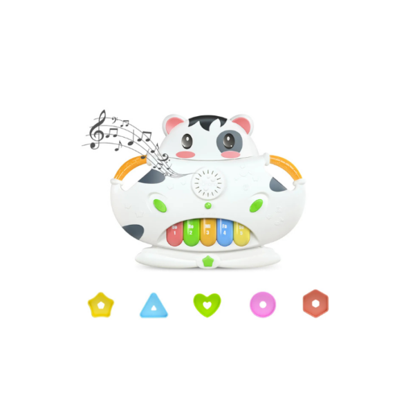 Cow Music Piano Shape Sorting Toy