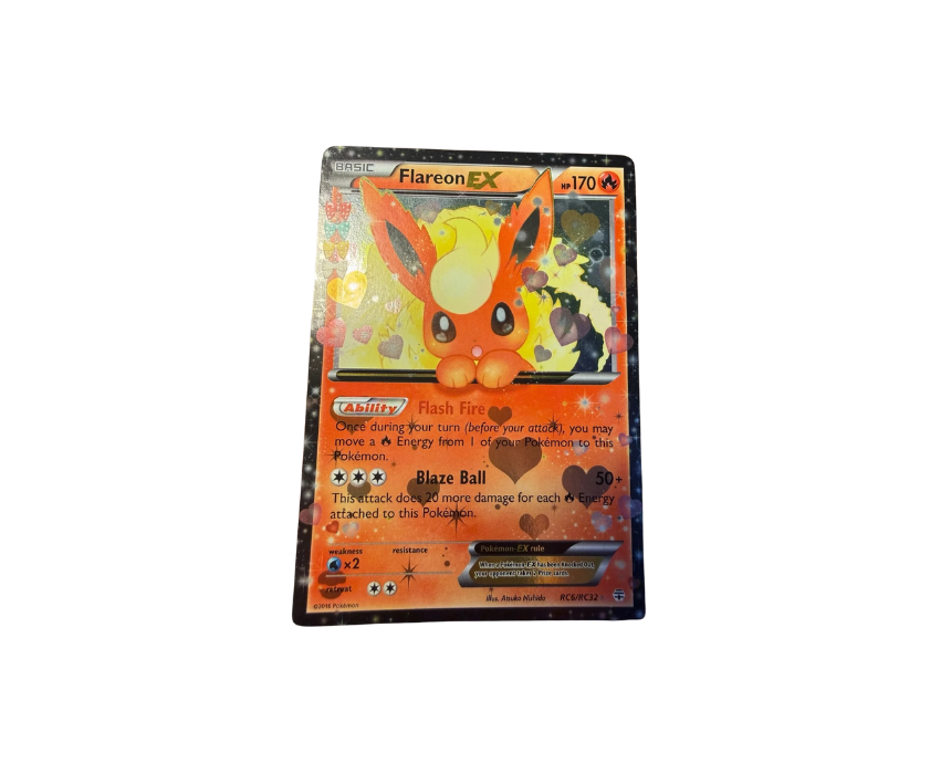 14 Flareon EX Generations RC6 Card - Image 1