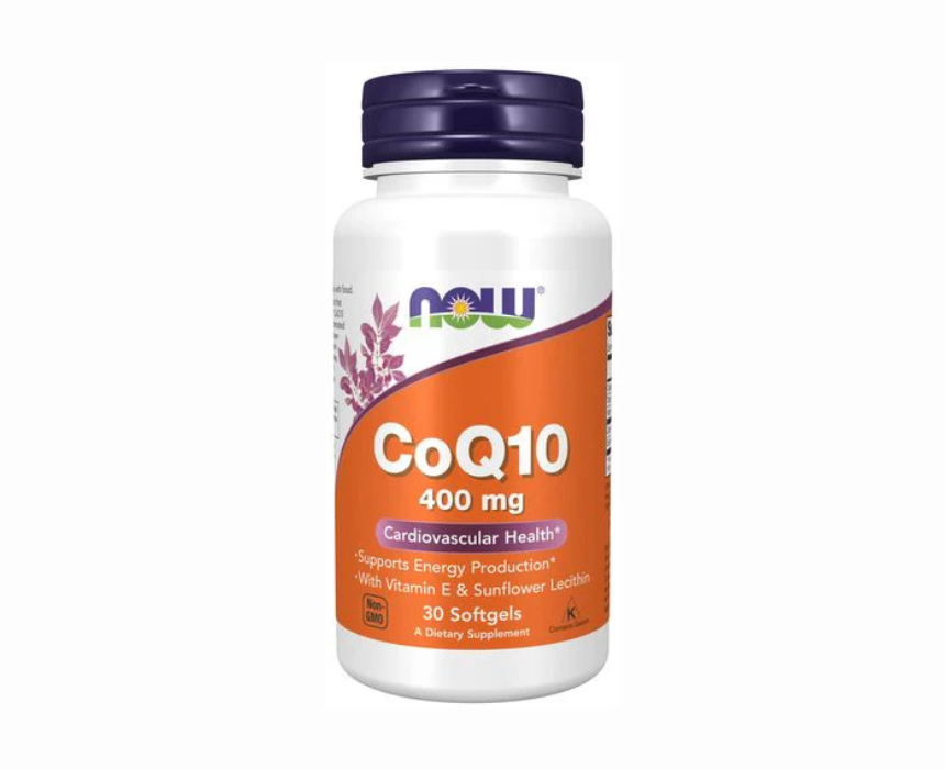 14 NOW CoQ10 400 mg High Potency with Vitamin E - Image 1