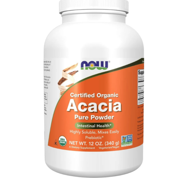 NOW Foods Organic Acacia Fiber Powder