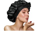 Purfex Silk Sleeping Hair Bonnet - Image 