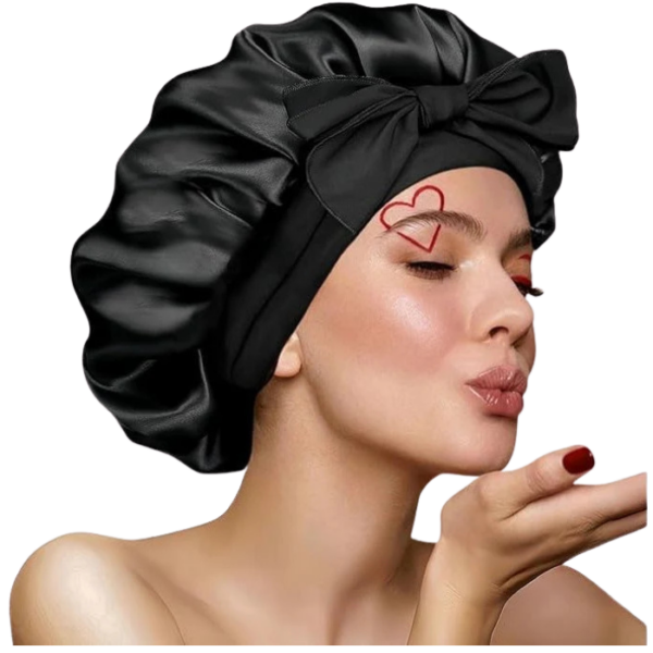 Purfex Silk Sleeping Hair Bonnet