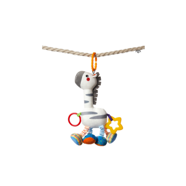 Zebra Hanging Rattle