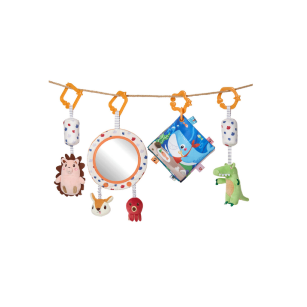 Mirror Set Colorful Soft Set 4 Peices