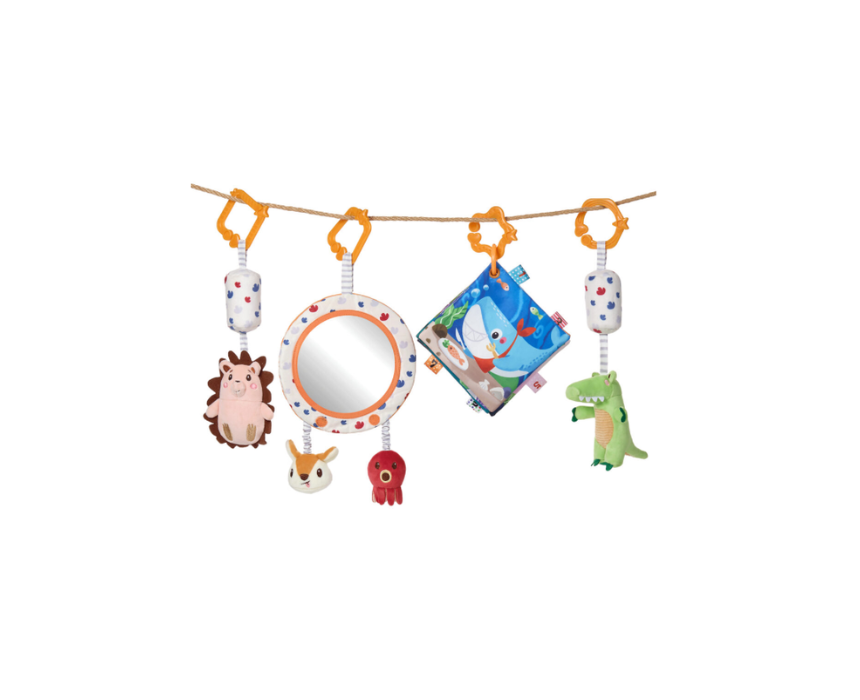 145 Mirror Set Colorful Soft Set 4 Peices - Image 1