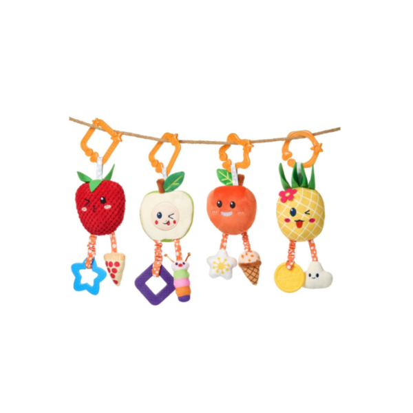 Fun Soft Fruit Hanging Rattle