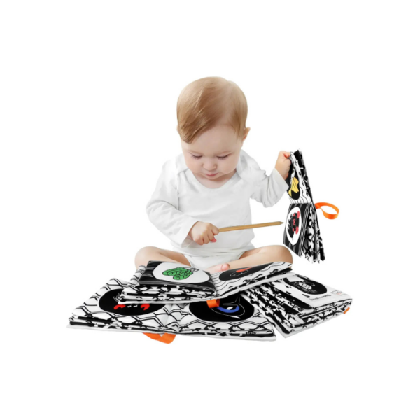 High Contrast Cloth Books Set