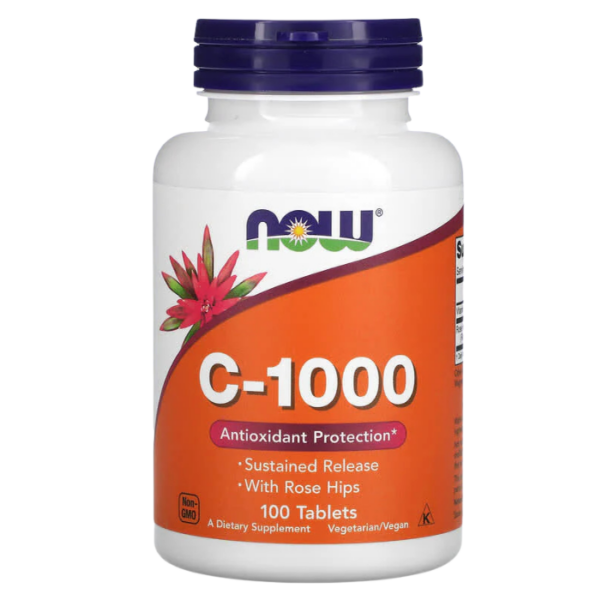 NOW Foods Vitamin C Supplement Tablets