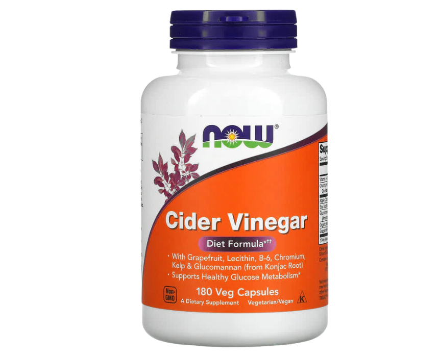 15 NOW Foods Apple Cider Vinegar Capsules - Image 1