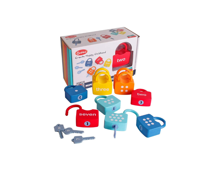 156 Numbers Learning Locks - Image 1