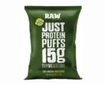 RawBites Thyme and Sesame Protein Puffs - Image 