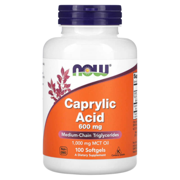 NOW Foods Caprylic Acid Softgel Supplement