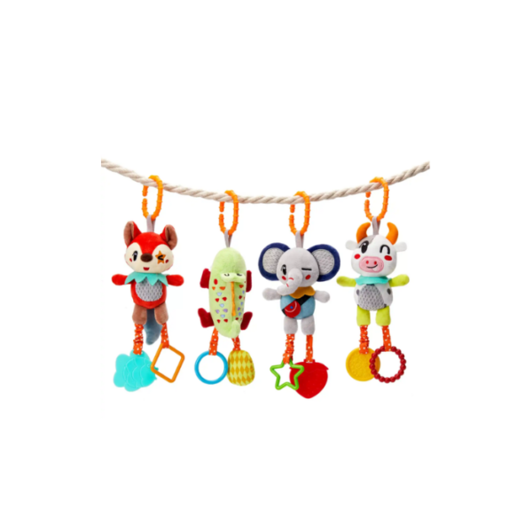 Animal Hanging Rattle set v.2