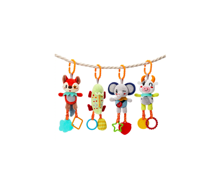 169 Animal Hanging Rattle set v.2 - Image 1