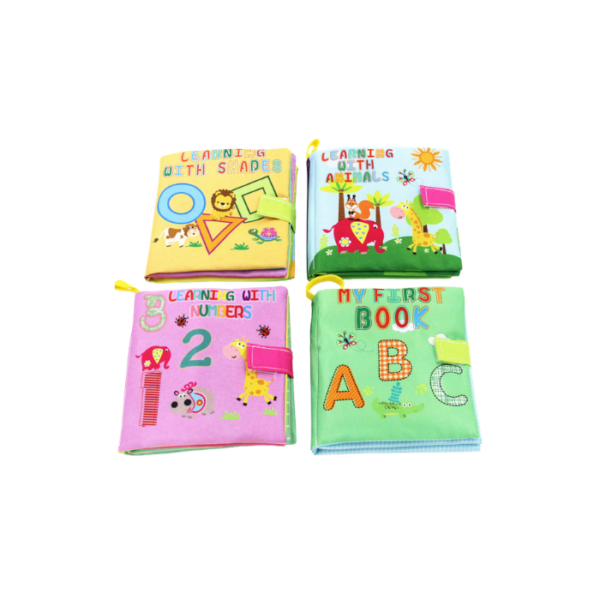 Soft Learning Crinkle Books Cloth Books