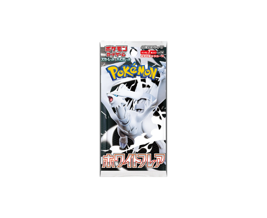 176 White Flare Japanese Booster Pack - Image 1