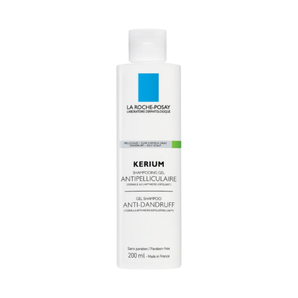 La Roche Posay Kerium Anti Dandruff Gel Shampoo For Oily Scalp