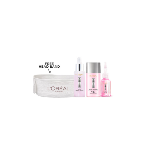Bright Serum with Free UV Fluid & Peel L’Oreal Paris