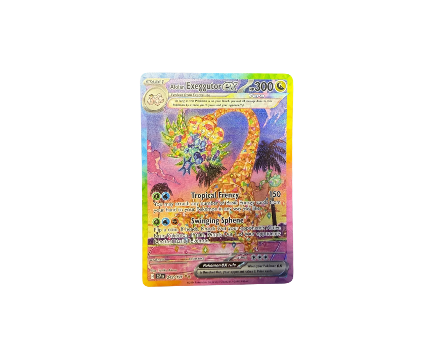 18 Alolan Exeggutor ex SIR Card - Image 1