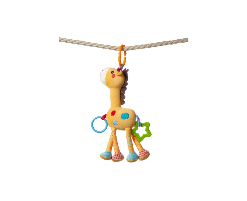 182 Giraffe Hanging Rattle - Image 1