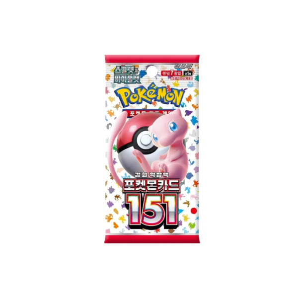 Korean 151 Pokémon Booster Pack
