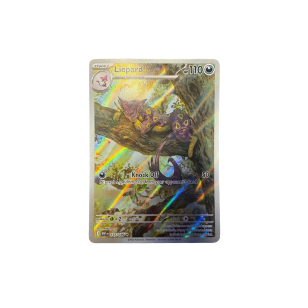 Liepard White Flare Card