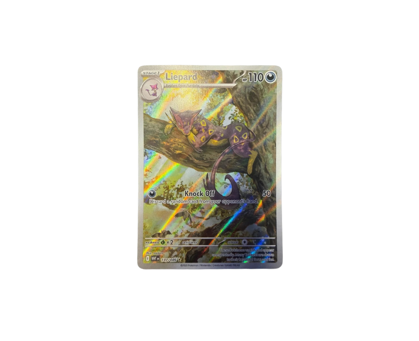 19 Liepard White Flare Card - Image 1