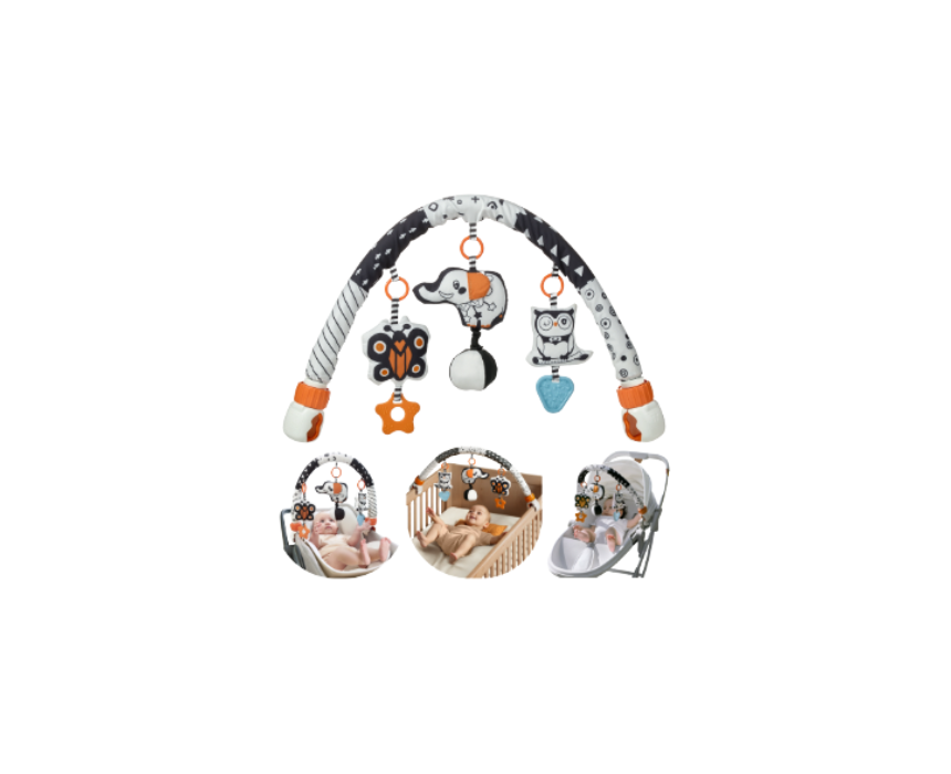 199 Black & White Visual Stimulation Baby Arch Toy - Image 1
