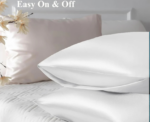 Satin Pillowcase For Hair And Skin White - Image 