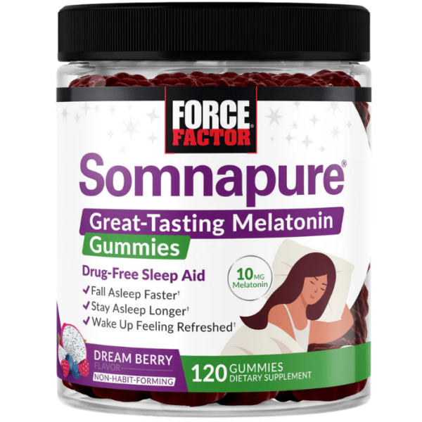 Force Factor Somnapure Adult Sleep Support Gummies