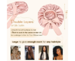 Satin Bonnet Silk Bonnet For Sleeping - Image 