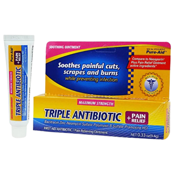 Pure Aid Triple Antibiotic Pain Relief