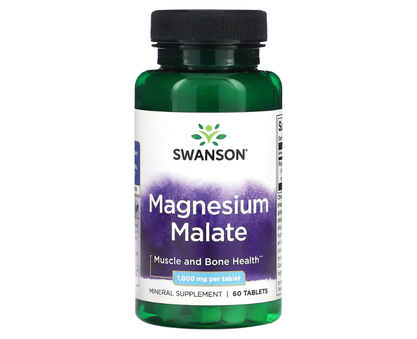 2 Magnesium Malate Tablets Swanson - Image 1